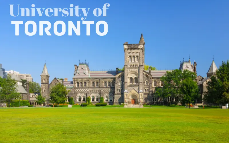 Front view of Toronto University